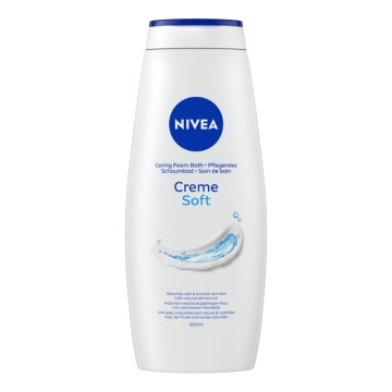 Nivea Creme Soft Caring Foam Bath, 650ml Nivea Creme Soft Caring Foam Bath, 650ml