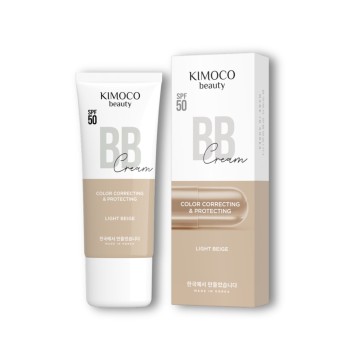 Kimoco Beauty BB Cream Ενυδατική Κρέμα Ημέρας με Χρώμα SPF50 Light ...