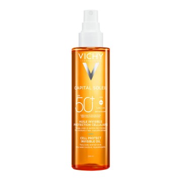 Vichy Capital Soleil Cell Protect Invisible Oil SPF50, 200 мл