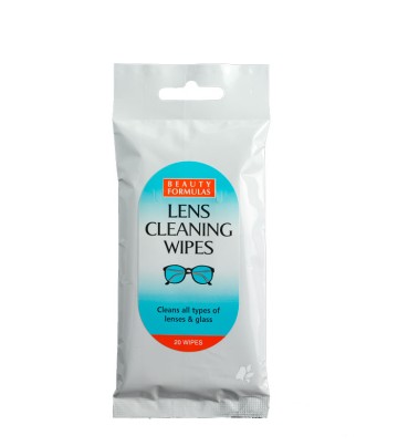 Beauty Formulas Lens Cleaning Wipes 20 pcs