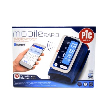 Pic Solution Monitor per la pressione sanguigna da braccio digitale mobile rapido 1pz