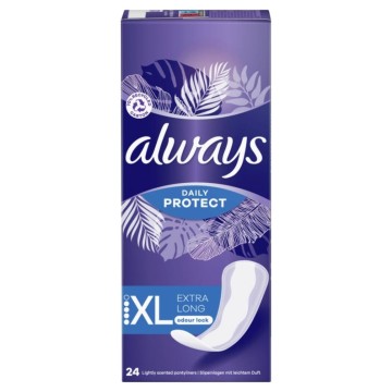 Always Daily Protect Serviettes hygiéniques extra longues 24 pcs