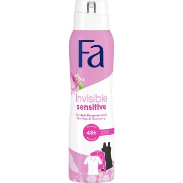 Fa Invisible Sensitive Deodorante 48h in Spray 150ml