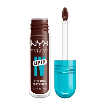 Nyx Professional Make Up Lip IV Hydrating Gloss Stain 05 Mocha Me W... Nyx Professional Make Up Lip IV Hydrating Gloss Stain 05 Mocha Me W...