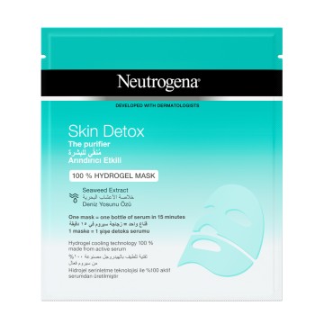 Masque Neutrogena Skin Detox 100% Hydrogel 30ml