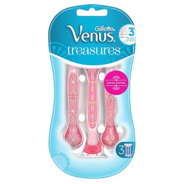 Gillette Venus Treasures 3pcs Pink Design Edition
