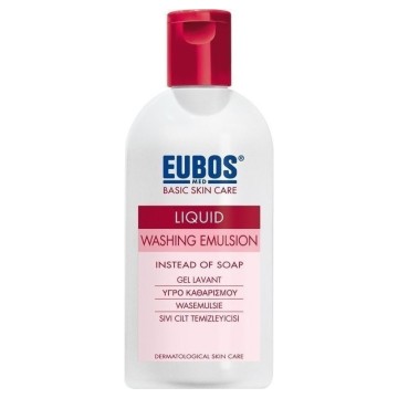 Eubos Liquido Detergente Viso e Corpo Rosso - 200ml