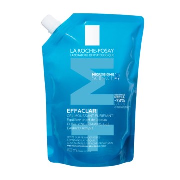 La Roche Posay Effaclar+M Gel Moussant Purifiant Recharge 400 ml