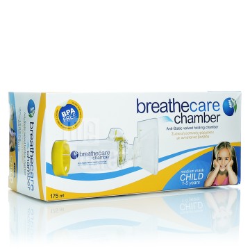 Asepta Breathecare Chamber Medication Inhaler with Antistatic Valve 1-5 Years