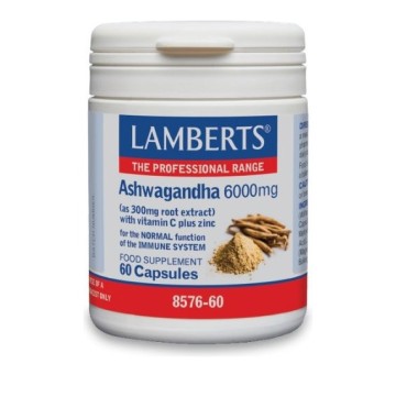 Lamberts Ashwagandha 6000 mg 60 gélules