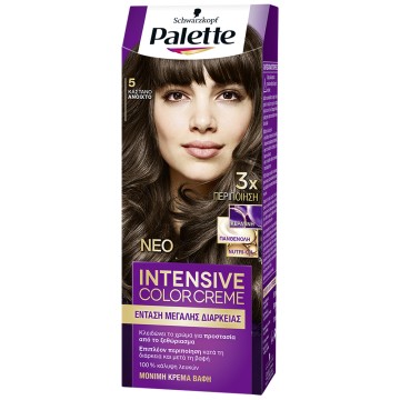 Palette Βαφή Μαλλιών Semi-Set N5 Καστανο Ανοιχτο Palette Βαφή Μαλλιών Semi-Set N5 Καστανο Ανοιχτο