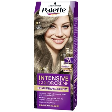 Palette Βαφή Μαλλιών Semi-Set 8.1 Ξανθο Ανοιχτο Σαντρε Palette Βαφή Μαλλιών Semi-Set 8.1 Ξανθο Ανοιχτο Σαντρε