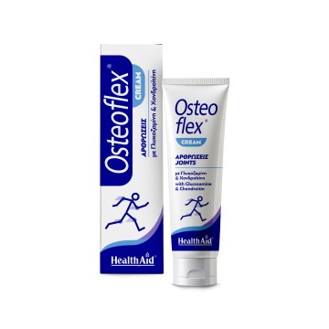 Health Aid Osteoflex Cream with Glucosamine & Chondroitin, 100ml Health Aid Osteoflex Cream with Glucosamine & Chondroitin, 100ml