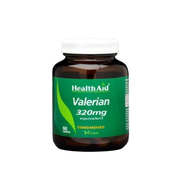 Health Aid Валериана 320 mg, 60 табл