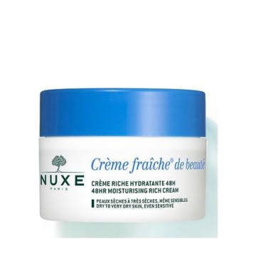 Nuxe Creme Fraiche de Beauté Riche Hydratante 48h, Cream of Rich Texture 48h Hydration 50ml