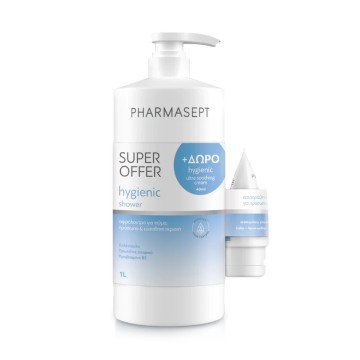 Pharmasept Promo Hygienic Shower 1lt & Hygienic Ultra Soothing Cream 40ml