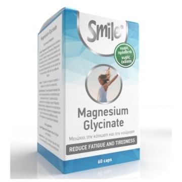 Smile Magnesium Glycinate, 60caps