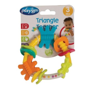Playgro Triangle Teether Кольцо для прорезывания зубов 1 шт.