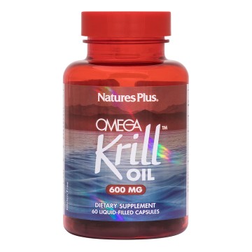 Natures Plus Omega Krill Oil 600mg 60Vcaps