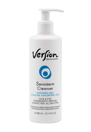 Version Sensiderm Cleanser, Καθημερινό Γαλάκτωμα Καθαρισμού και ντε... Version Sensiderm Cleanser, Καθημερινό Γαλάκτωμα Καθαρισμού και ντε...