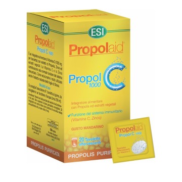 ESI Propolaid Propol C 1000mg 20 Αναβράζοντα Δισκία ESI Propolaid Propol C 1000mg 20 Αναβράζοντα Δισκία