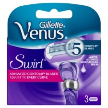 Gillette Venus Swirl Pièces détachées 3pcs