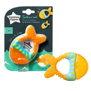 Tommee Tippee Fantastico giocattolo da masticare per pesci 4 mesi+
