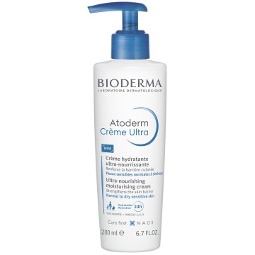 Bioderma Atoderm Creme Crème Hydratante Ultra Nourrissante 200 ml
