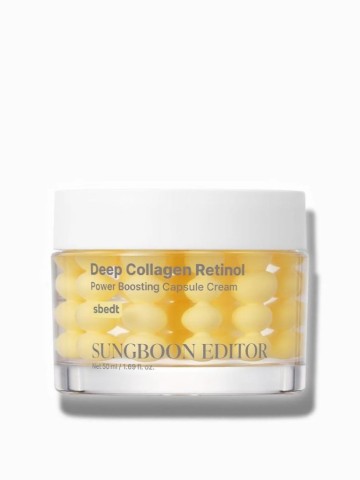 Sungboon Editor Deep Collagen Retinol Power Boosting Capsule Cream,...