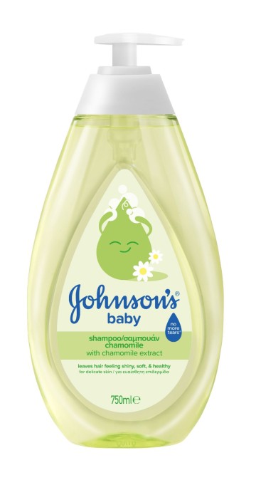 Johnsons® Baby  Chamomile Shampoo σαμπουάν με χαμομήλι, 750 ml
