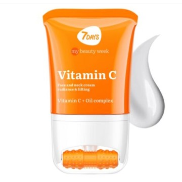 7DAYS Vitamin C Face & Neck Cream & Massager, 80ml 7DAYS Vitamin C Face & Neck Cream & Massager, 80ml