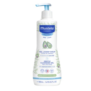 Mustela Gentle Cleansing Gel, Βρεφικό-Παιδικό Απαλό Αφροντούς για Σ...