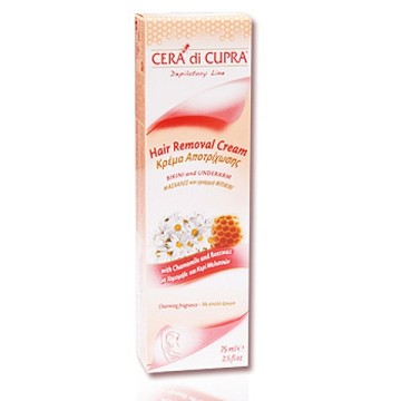 Crème dépilatoire Cera di Cupra pour aisselles et bikini, 75 ml