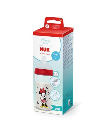 Nuk Perfect Match Anticolic Minnie Πλαστικό Μπουκάλι, 260ml