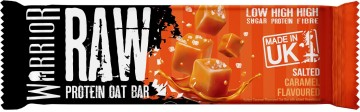 Warrior Μπάρα Raw Oat Salted Caramel 75gr, 1 τεμάχιο