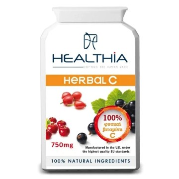 Healthia Herbal C 750mg, 120 κάψουλες Healthia Herbal C 750mg, 120 κάψουλες