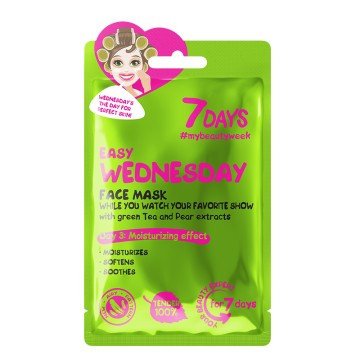7DAYS Easy Wednesday Face Mask, 28g 7DAYS Easy Wednesday Face Mask, 28g