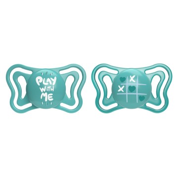 Chicco Physioforma Light Πιπίλες Σιλικόνης Τυρκουάζ για 16-36m, 2 τ... Chicco Physioforma Light Πιπίλες Σιλικόνης Τυρκουάζ για 16-36m, 2 τ...