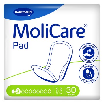 Hartmann Molicare Pad 2 Drops 30 τεμάχια Hartmann Molicare Pad 2 Drops 30 τεμάχια