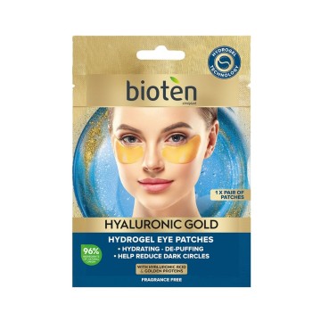 Bioten Hyaluronic Gold Eye Patches 5.5g, 1 Τεμάχιο