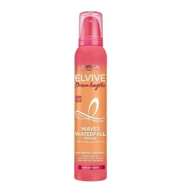 LOreal Paris Elvive Dream Long Waves Waterfall Mousse 200ml LOreal Paris Elvive Dream Long Waves Waterfall Mousse 200ml