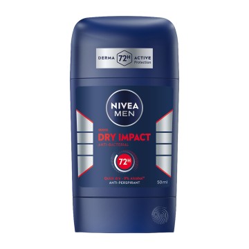 Nivea Men Dry Impact Deodorant Stick 72h 50ml Nivea Men Dry Impact Deodorant Stick 72h 50ml