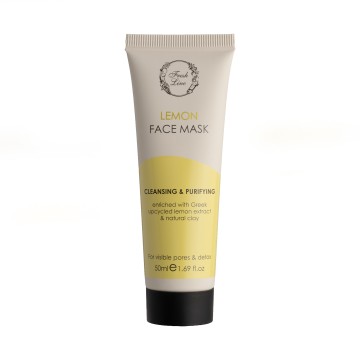 Fresh Line Lemon Cleansing & Purifying Face Mask, 50ml Fresh Line Lemon Cleansing & Purifying Face Mask, 50ml