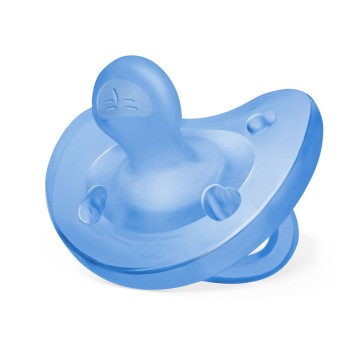 Chicco Physio Forma Soft 6-16m+ Πιπίλα Ολο Σιλικόνη Σιέλ, 1 τεμάχιο
