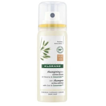 Klorane Avoine Dry Shampoo for Dark Hair with Oat & Ceramide 50ml