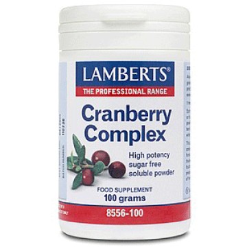 Lamberts Cranberry Complex Powder, Συμπλήρωμα Διατροφής σε Σκόνη 100gr