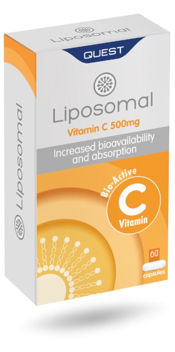 Quest Liposomal Vitamin C 500mg, 60 Capsules Quest Liposomal Vitamin C 500mg, 60 Capsules
