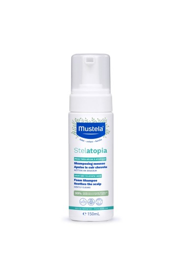 Mustela Stelatopia Foam Shampoo 150ml