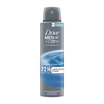 Dove Men+Care Advanced Clean Comfort 72h Deodorant Spray, 150ml