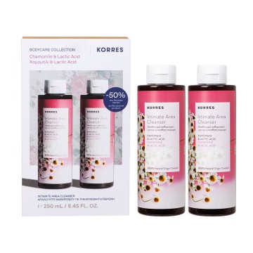 Korres Promo Intimate Area Cleanser, 2x250ml Korres Promo Intimate Area Cleanser, 2x250ml